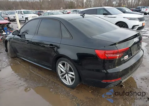 2017 Audi A4 2.0T Season Of Audi Premium from USA, damaged, VIN WAUDNAF44HN053427